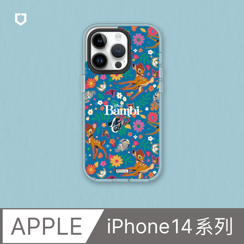 【犀牛盾】iPhone 14系列Clear(MagSafe兼容)透明防摔手機殼｜迪士尼經典系列-小鹿斑比2