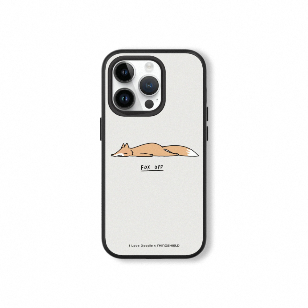 【犀牛盾】iPhone 14系列SolidSuit(MagSafe兼容)手機殼｜ilovedoodle-狐狸(多色可選)