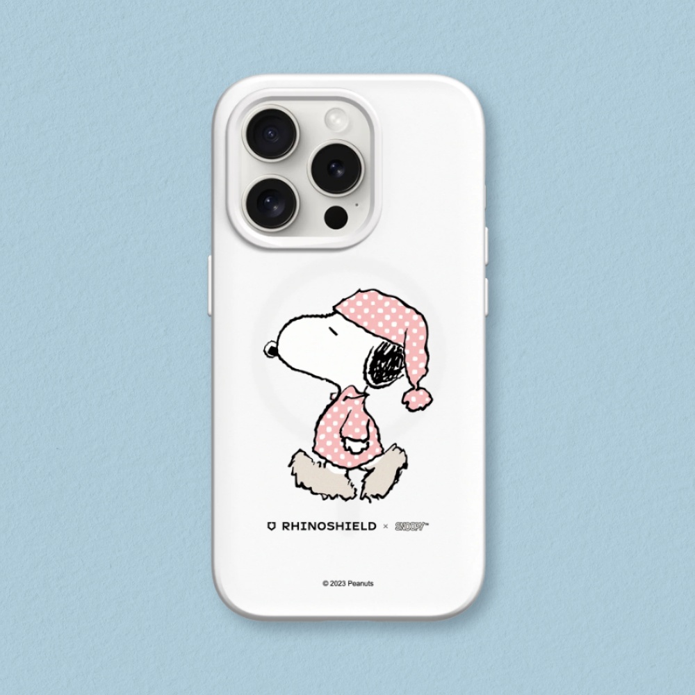 【犀牛盾】iPhone 14系列SolidSuit(MagSafe 兼容)防摔手機殼｜Snoopy史努比-Snoopy Go to sleep