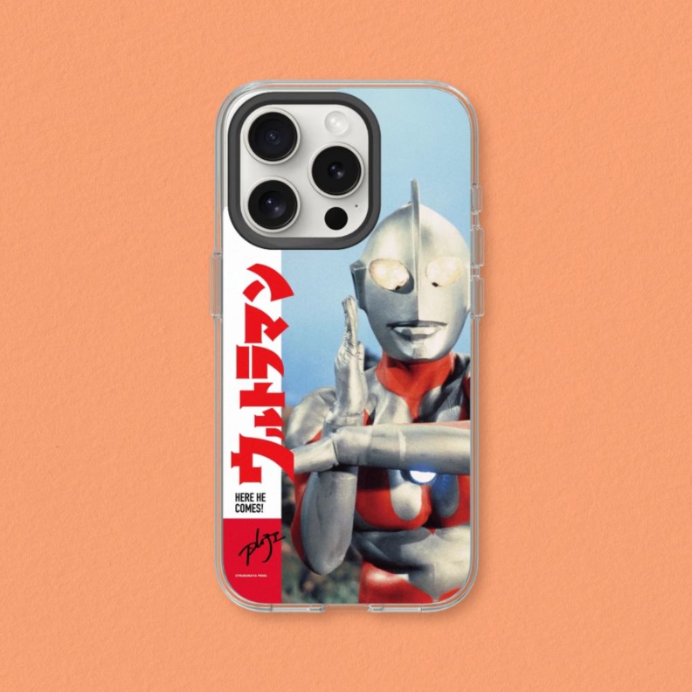 【犀牛盾】iPhone 14系列Clear(MagSafe 兼容)透明防摔手機殼｜初代超人力霸王-特攝獨角系列