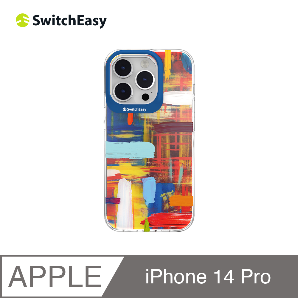 魚骨牌 SwitchEasy iPhone 14 Pro 6.1吋 Artist 藝術家防摔手機殼,油畫