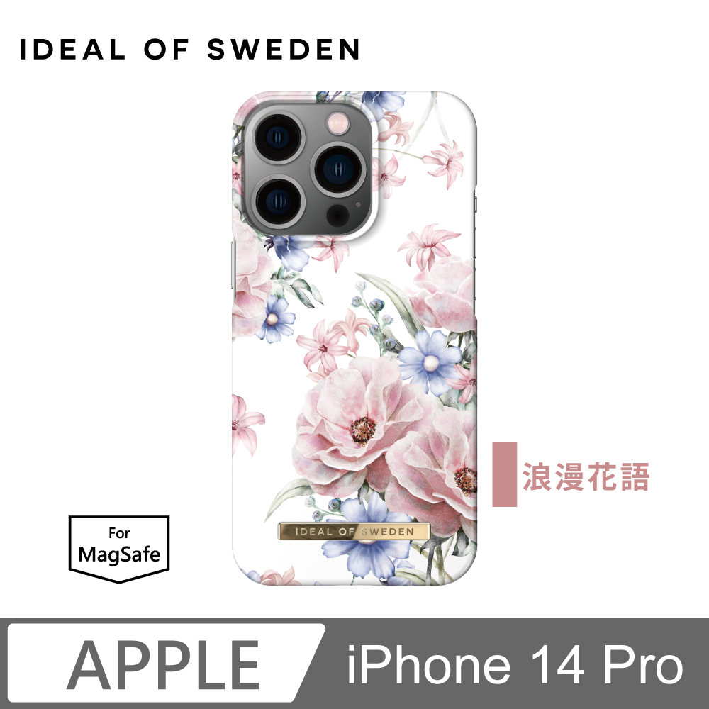 IDEAL OF SWEDEN iPhone 14 Pro 北歐時尚瑞典磁吸手機殼-浪漫花語(支援MagSafe)