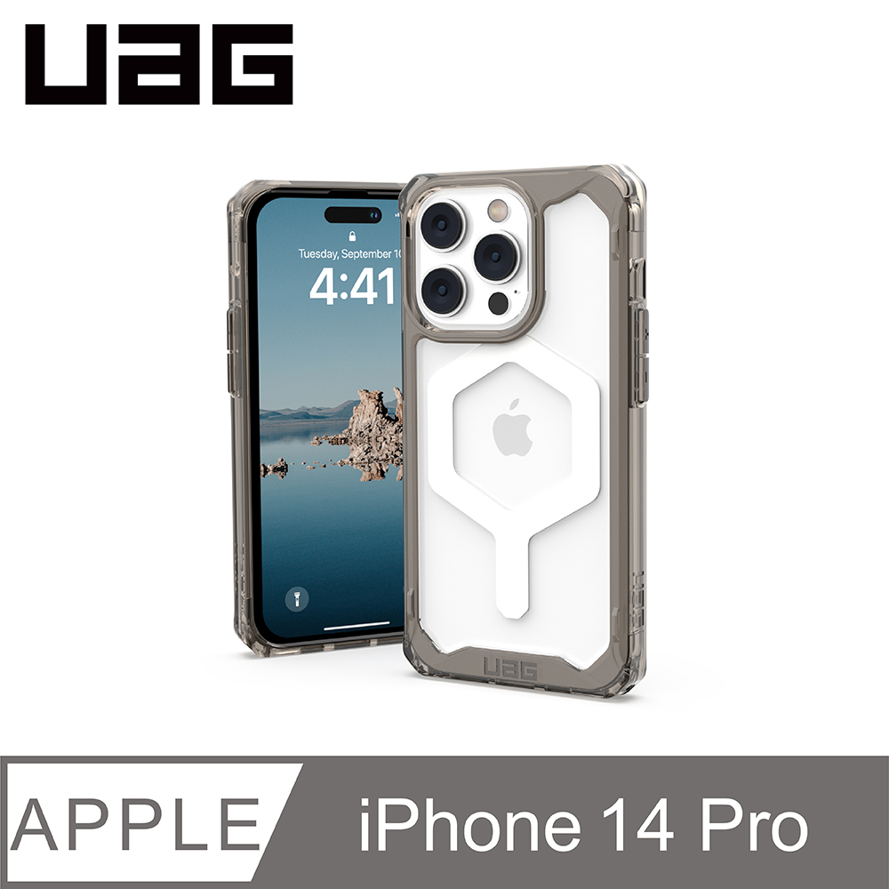 UAG iPhone 14 Pro MagSafe 耐衝擊保護殼-全透明