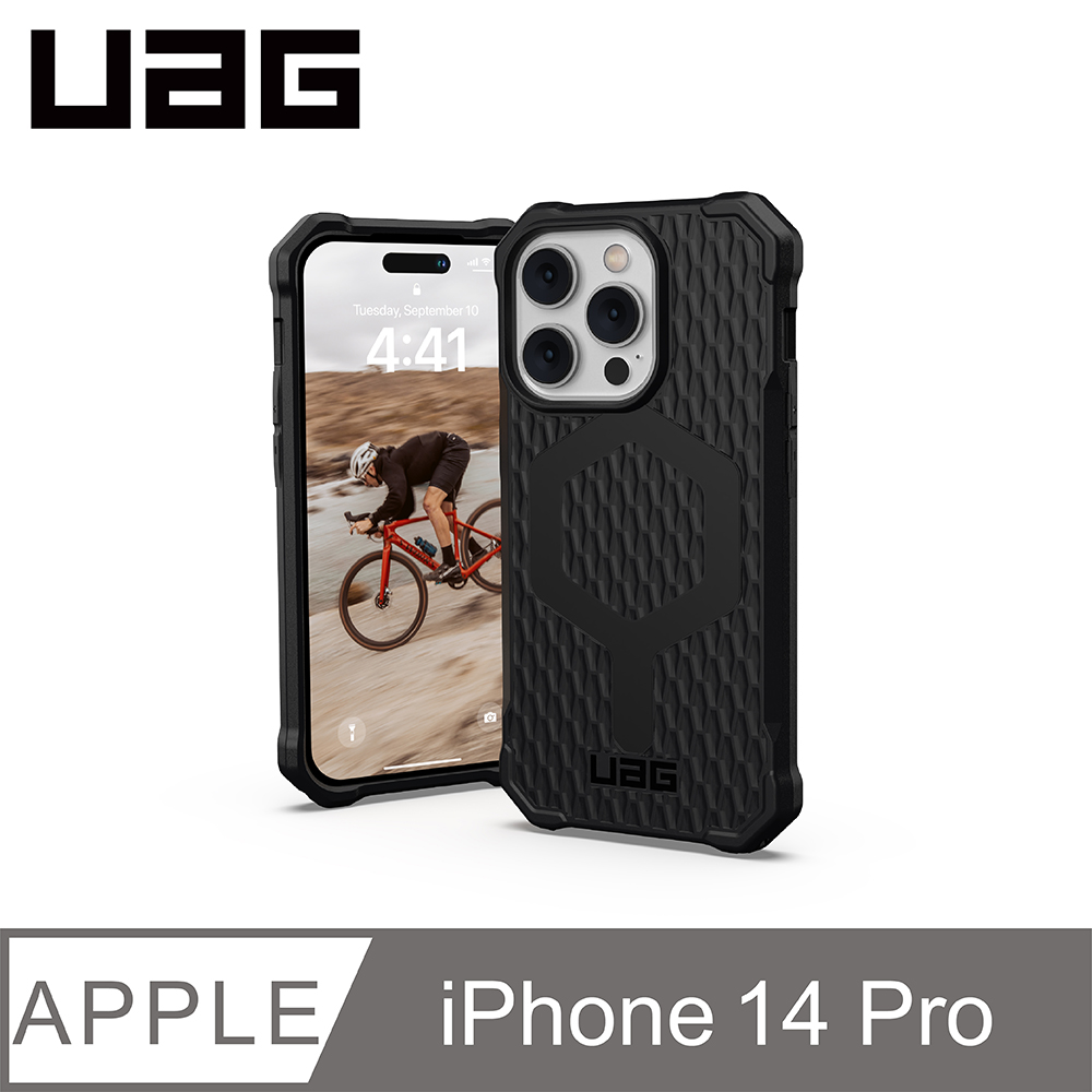 UAG iPhone 14 Pro MagSafe 耐衝擊輕量保護殼-黑