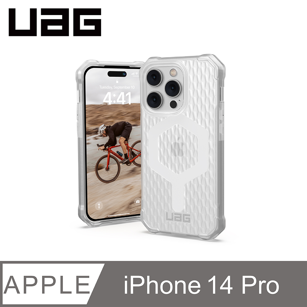 UAG iPhone 14 Pro MagSafe 耐衝擊輕量保護殼-透明