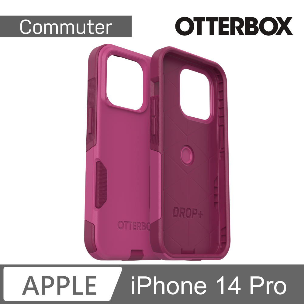 OtterBox iPhone 14 Pro Commuter通勤者系列保護殼-桃