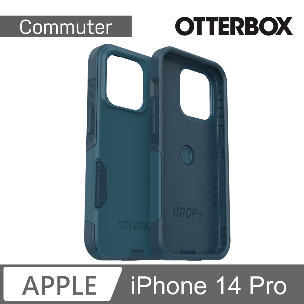OtterBox iPhone 14 Pro Commuter通勤者系列保護殼-藍
