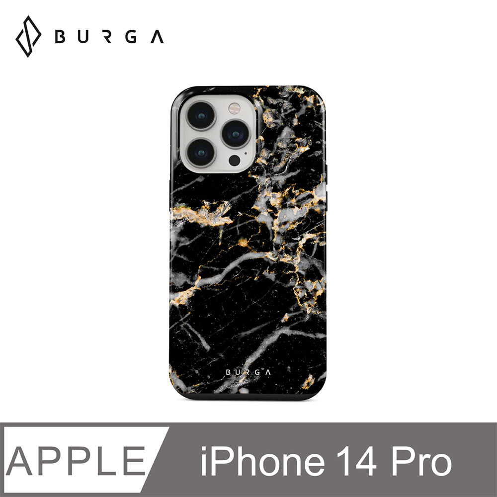 BURGA iPhone 14 Pro Tough系列防摔保護殼-黑暮星願