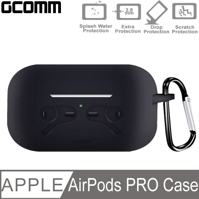 GCOMM Apple AirPods PRO 增厚保護套 紳士黑