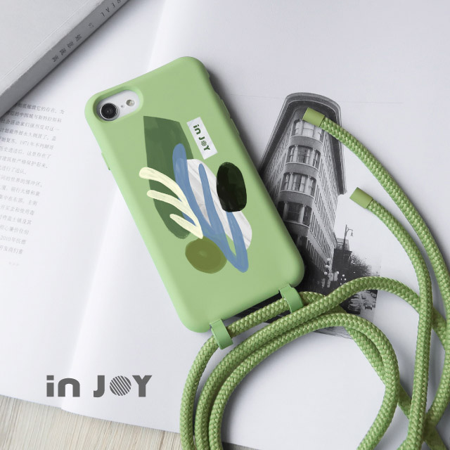 INJOY mall iPhone 6/6s 悠然巴塞隆納 二合一防摔背繩手機殼