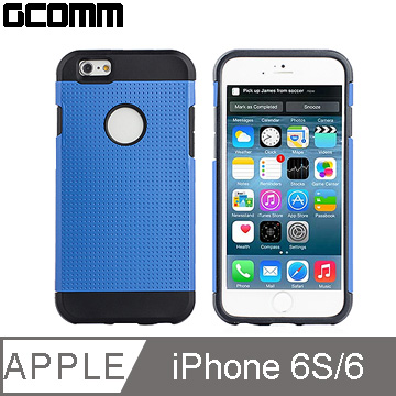GCOMM iPhone6S/6 4.7” Slim Shield 圓薄盾甲防摔保護殼 青春藍