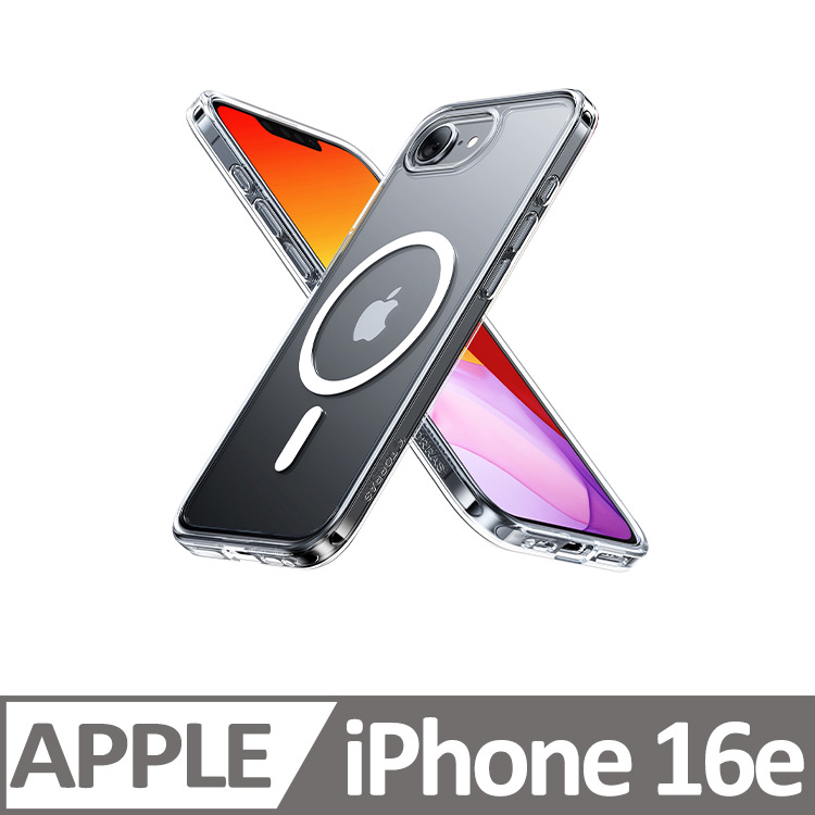 TORRAS Diamond-Mag iPhone 16E MagSafe磁吸抗黃化透明手機殼