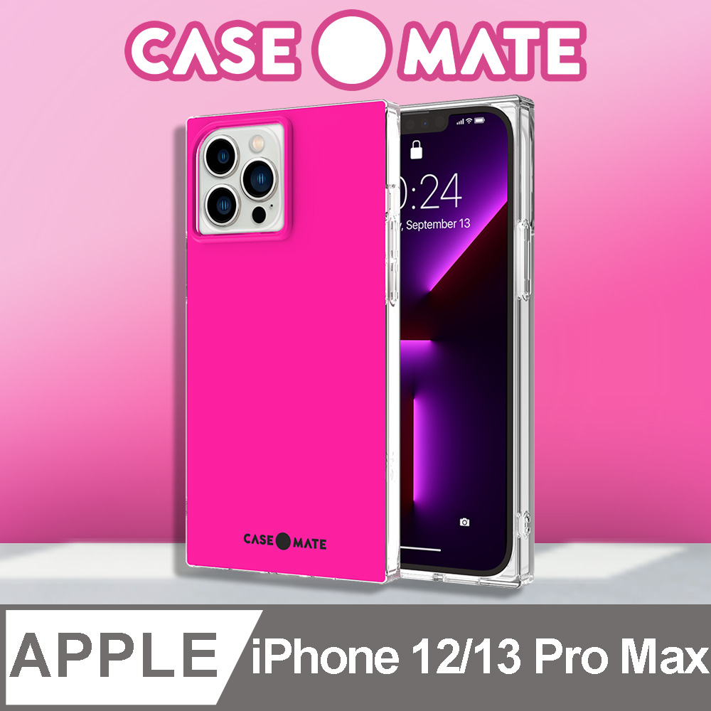 美國 Case●Mate iPhone 13 Pro Max Blox 超方殼 - 粉紅色