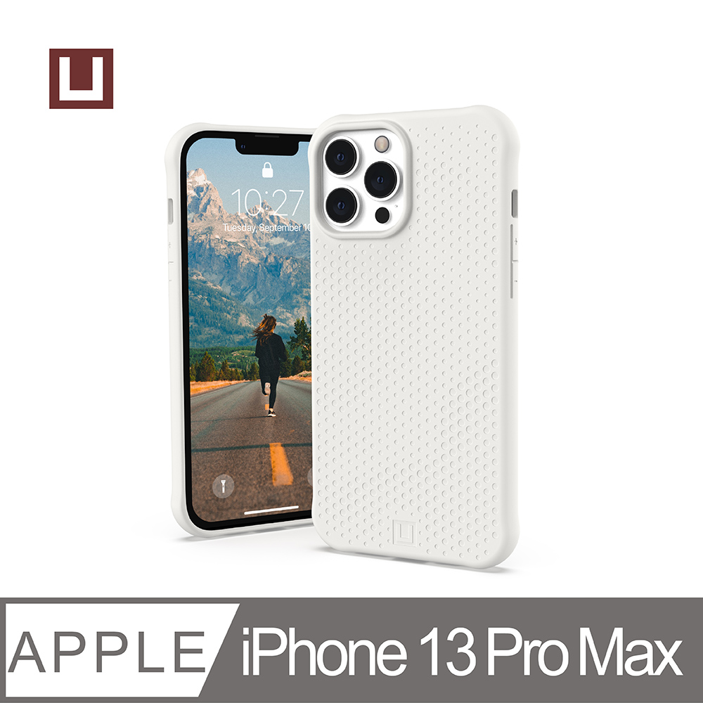 [U iPhone 13 Pro Max 耐衝擊矽膠保護殼-白