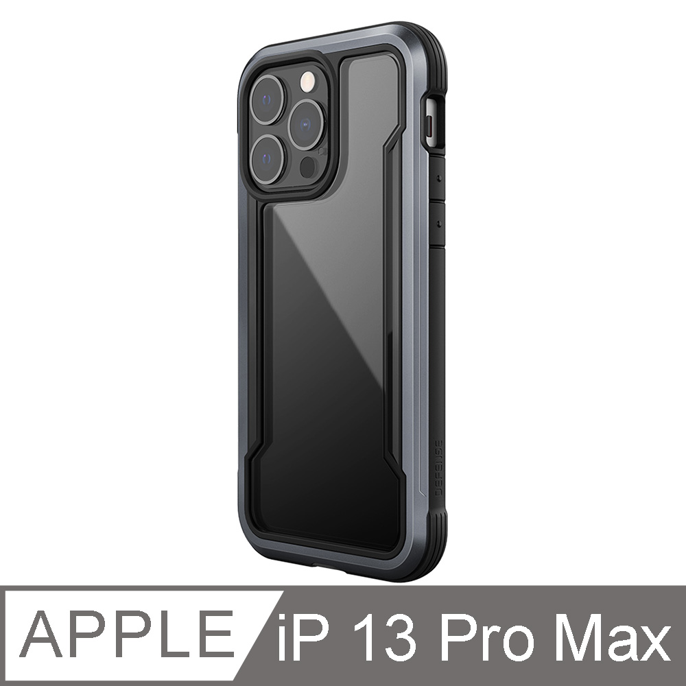 X-Doria 刀鋒極盾系列 iPhone 13 Pro Max 保護殼 尊爵黑