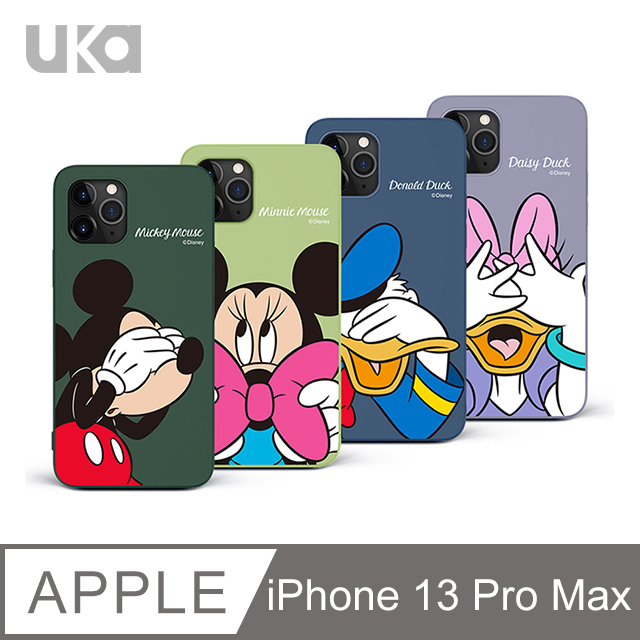 UKA 優加 iPhone 13 Pro Max 6.7吋 迪士尼系列液態矽膠保護殼(4款)