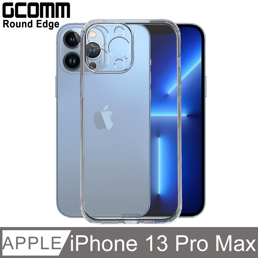 GCOMM Round Edge 清透圓角防滑邊保護套 iPhone 13 Pro Max