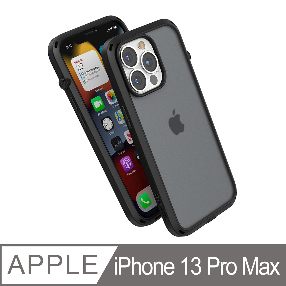 CATALYST iPhone13 Pro Max (6.7吋) 防摔耐衝擊保護殼●霧黑