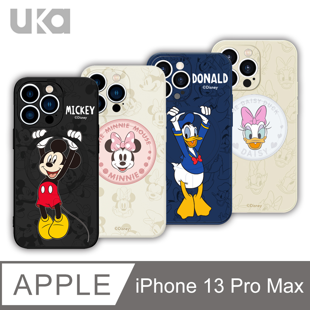 UKA 優加 iPhone 13 Pro Max 6.7吋 迪士尼矽膠磁吸保護殼(4款)