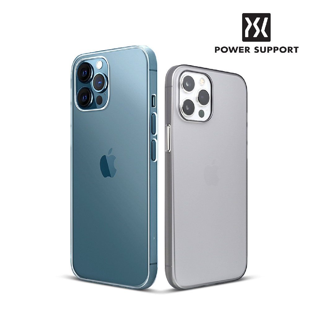 POWER SUPPORT Air Jacket iPhone 13 Pro Max 6.7吋專用 日本製造極輕薄空氣保護殼-透明