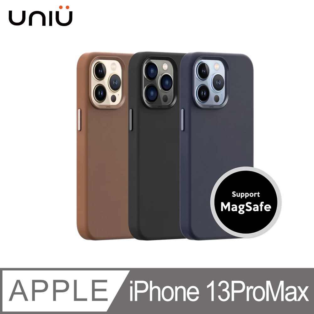 【UNIU】iPhone 13 Pro Max | CUERO MAX 磁吸防刮真皮防摔殼 MagSafe