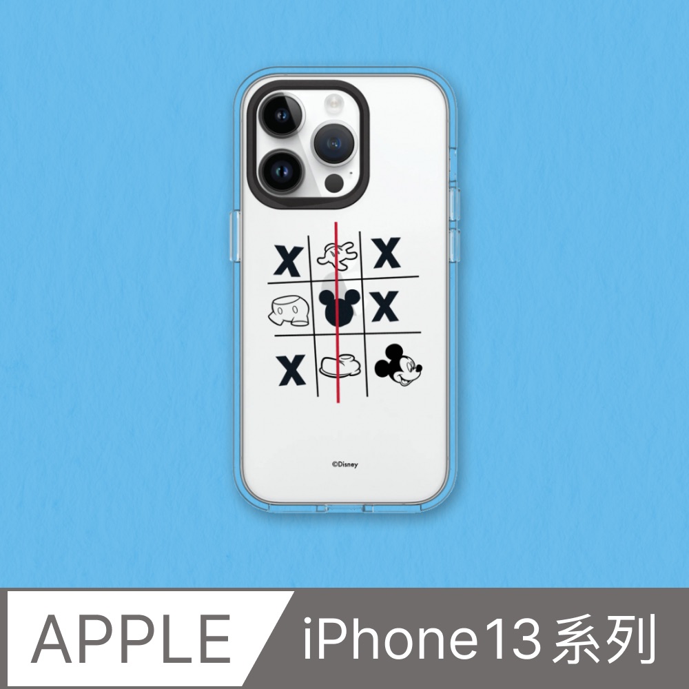 【犀牛盾】iPhone 13系列Clear透明防摔手機殼｜迪士尼-米奇系列-XOXO米奇