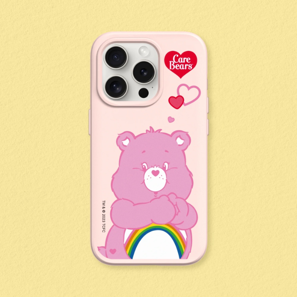 【犀牛盾】iPhone SE3/SE2/8/7系列SolidSuit防摔背蓋手機殼｜Care Bears系列-Cheer Bear(多色可選)
