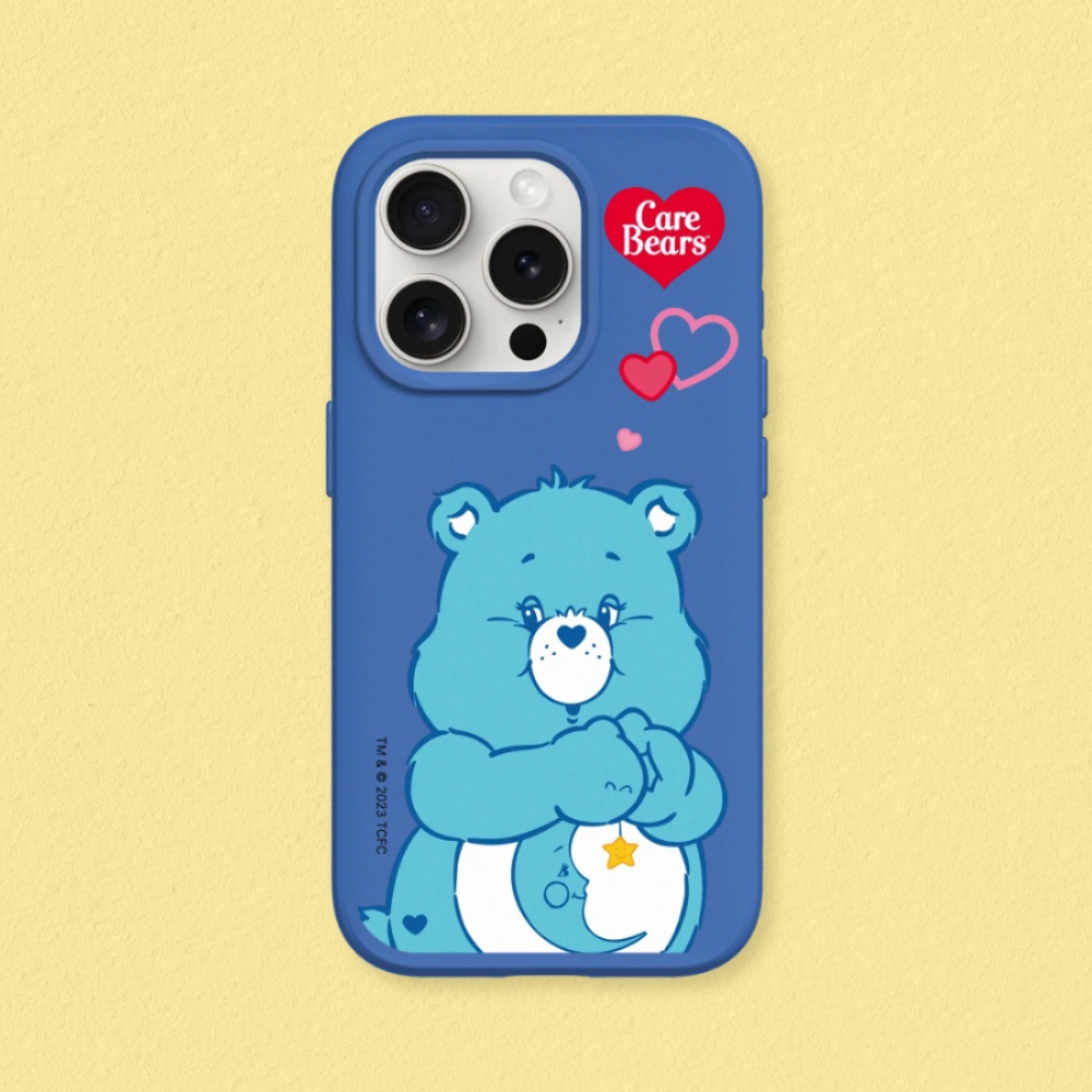 【犀牛盾】iPhone SE3/SE2/8/7系列SolidSuit防摔背蓋手機殼｜Care Bears系列-Bedtime Bear