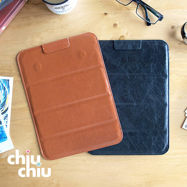 【CHIUCHIU】Apple iPad Air 10.9 (2020年版)復古質感瘋馬紋可折疊式保護皮套