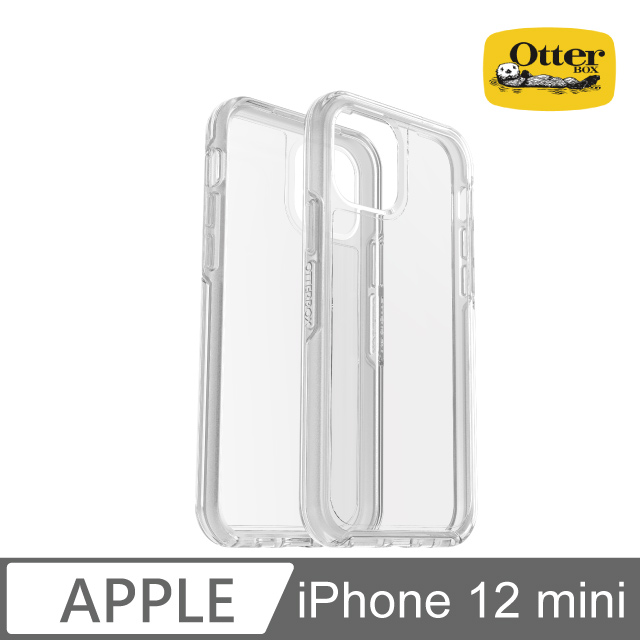 OtterBox iPhone 12 mini Symmetry炫彩透明保護殼-Clear透明