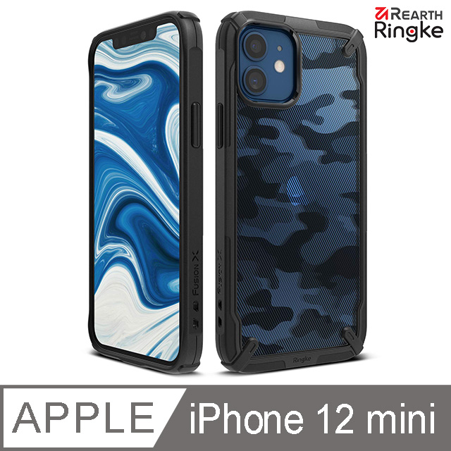 【Ringke】Rearth iPhone 12 mini [Fusion X Design 透明背蓋防撞手機殼