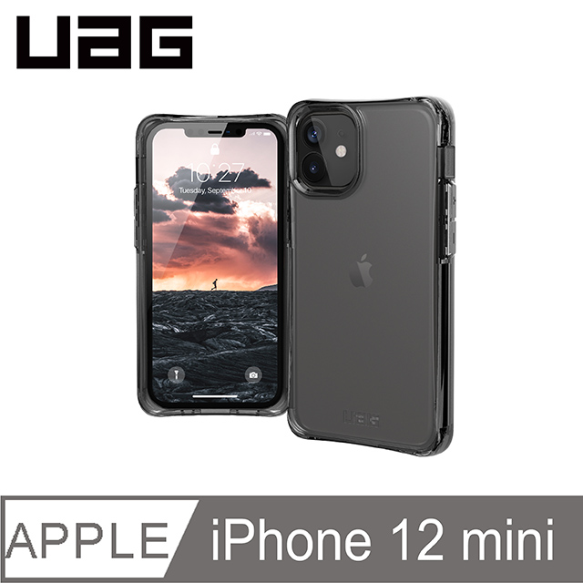 UAG iPhone 12 mini 耐衝擊保護殼-全透明