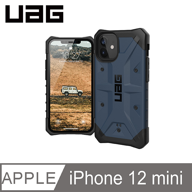UAG iPhone 12 mini 耐衝擊保護殼-藍