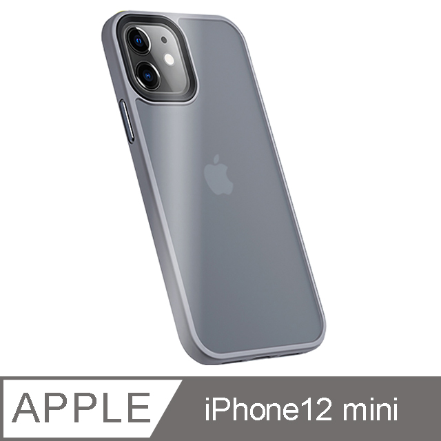 Benks iPhone12 mini (5.4吋) 防摔膚感手機殼-霧灰