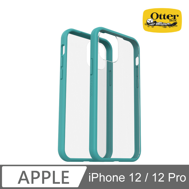 OtterBox iPhone 12 / 12 Pro React輕透防摔殼-藍