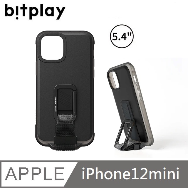 bitplay WanderCase 立扣殼 - iPhone 12 mini (5.4吋) - 黑色