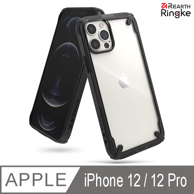 【Ringke】Rearth iPhone 12 / 12 Pro [Fusion X 透明背蓋防撞手機殼