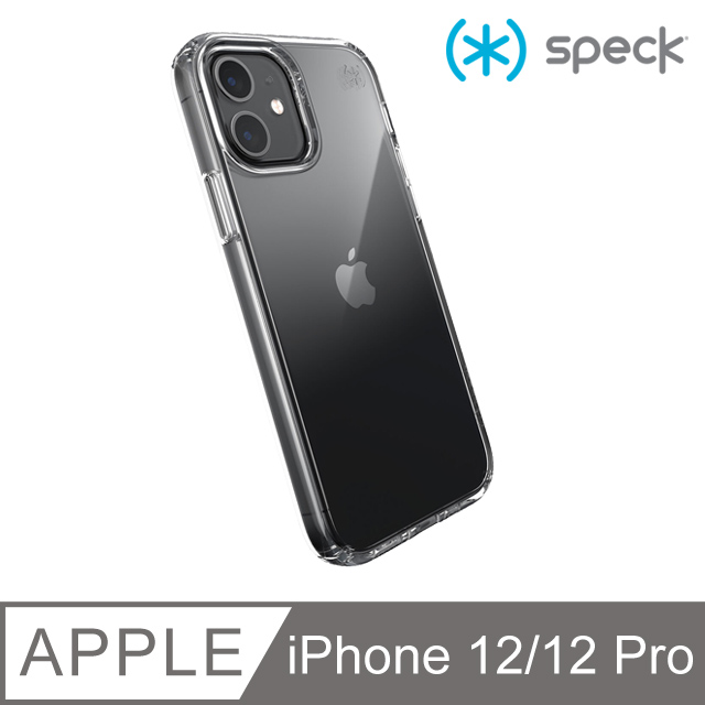 Speck Presidio Perfect-Clear iPhone 12 /12 Pro 透明抗菌防摔殼 (4米防摔)