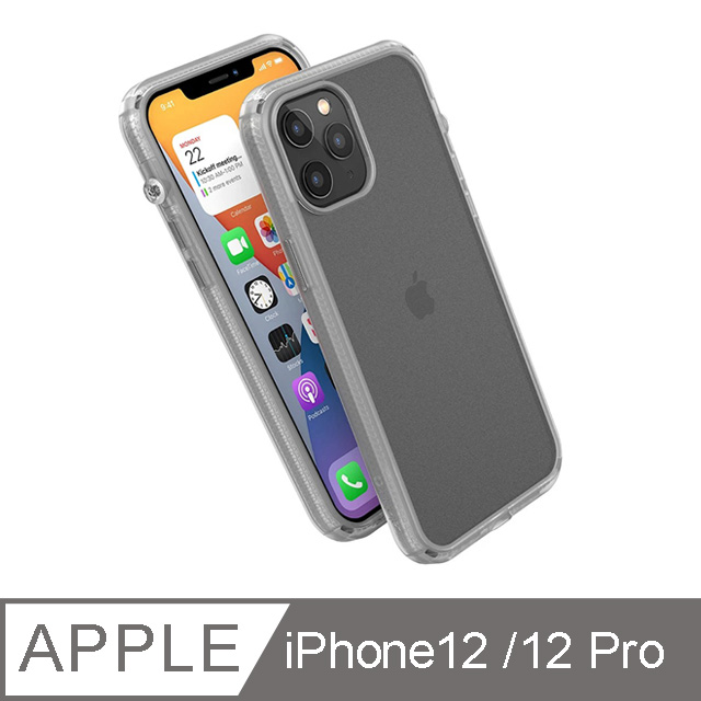 CATALYST iPhone12 /12 Pro (6.1吋) 防摔耐衝擊保護殼●摩砂透