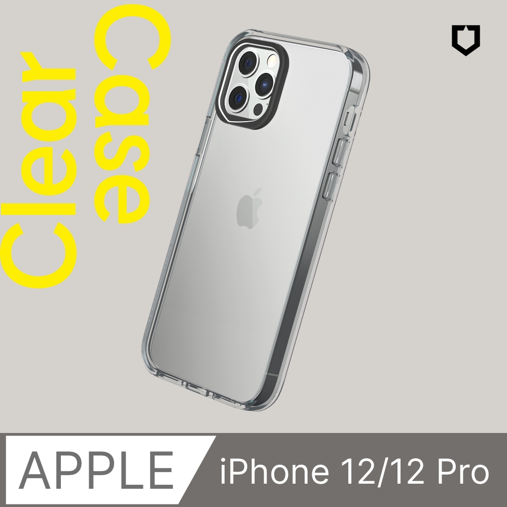【犀牛盾】iPhone 12 / 12 Pro (6.1吋) Clear透明防摔手機殼 - 全透明
