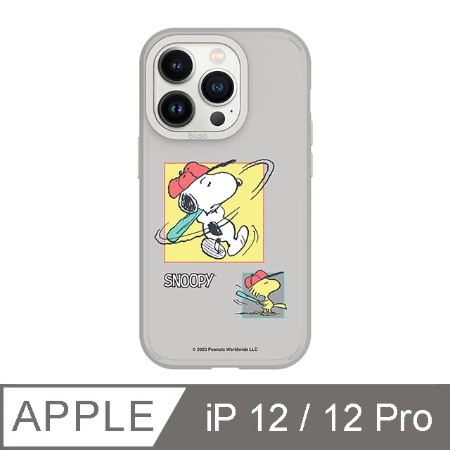 iPhone 12 / 12 Pro 6.1吋 SNOOPY史努比 標準揮棒峽谷強悍MagSafe iPhone手機殼