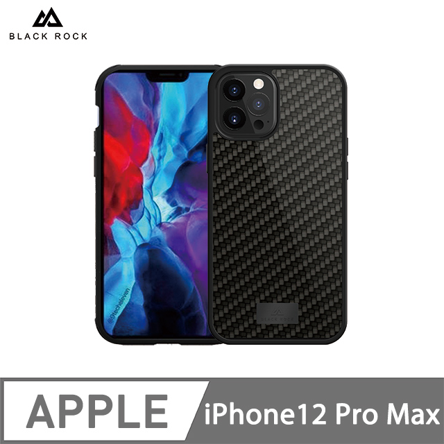 德國 Black Rock 超衝擊碳纖維抗摔保護殼-iPhone 12 Pro Max (6.7吋)