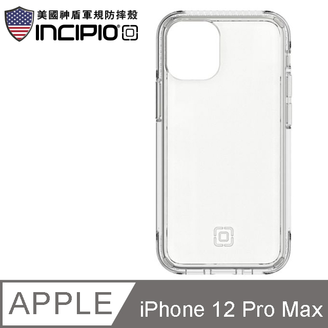 美國Incipio iPhone12 Pro Max 超輕鎧甲全透防摔殼