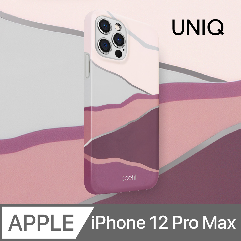 UNIQ COEHL Ciel 獨特線條設計防摔殼 iPhone 12 Pro Max (6.7 吋) 粉色