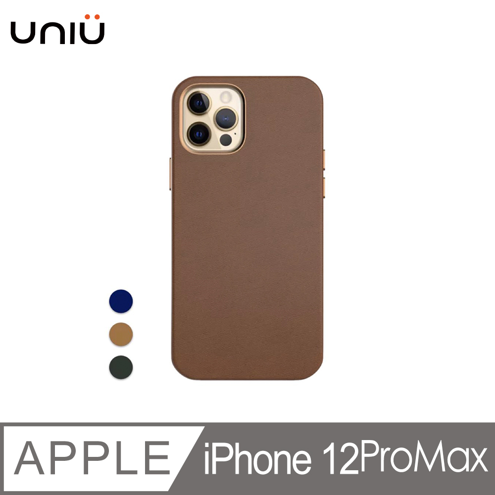【UNIU】CUERO 皮革保護殼 for iPhone 12 Pro Max