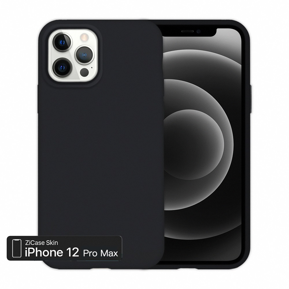 【ZIFRIEND】iPhone12 PRO MAX Zi Case Skin 手機保護殼/ZC-S-12PM-BK