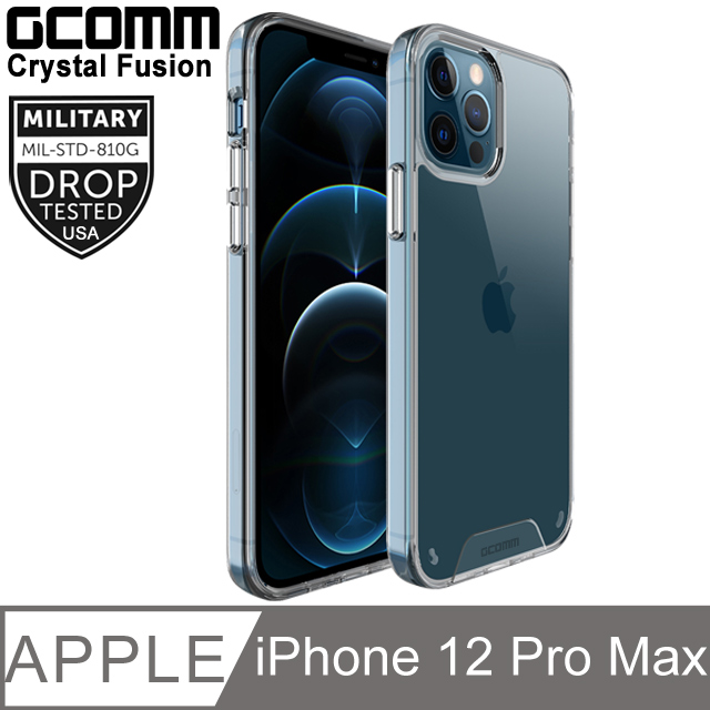 GCOMM Crystal Fusion 晶透軍規防摔殼 iPhone 12 Pro Max