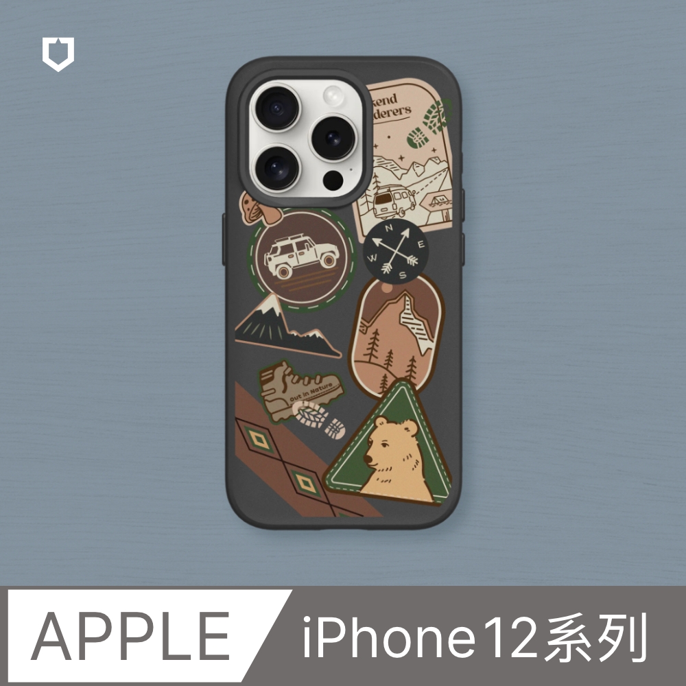 【犀牛盾】iPhone 12系列SolidSuit(MagSafe相容)手機殼｜獨家設計-回訪自然(多色可選)