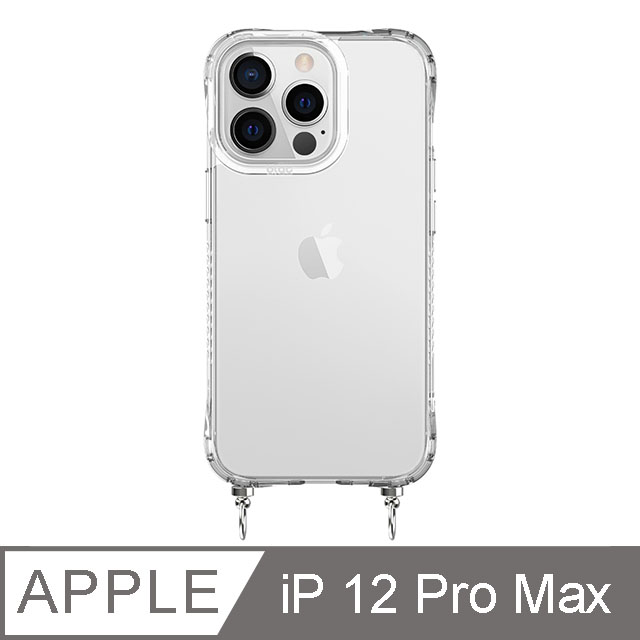 iPhone 12 Pro Max 6.7吋 BLAC Glacier冰川抗黃軍規防摔繩掛殼