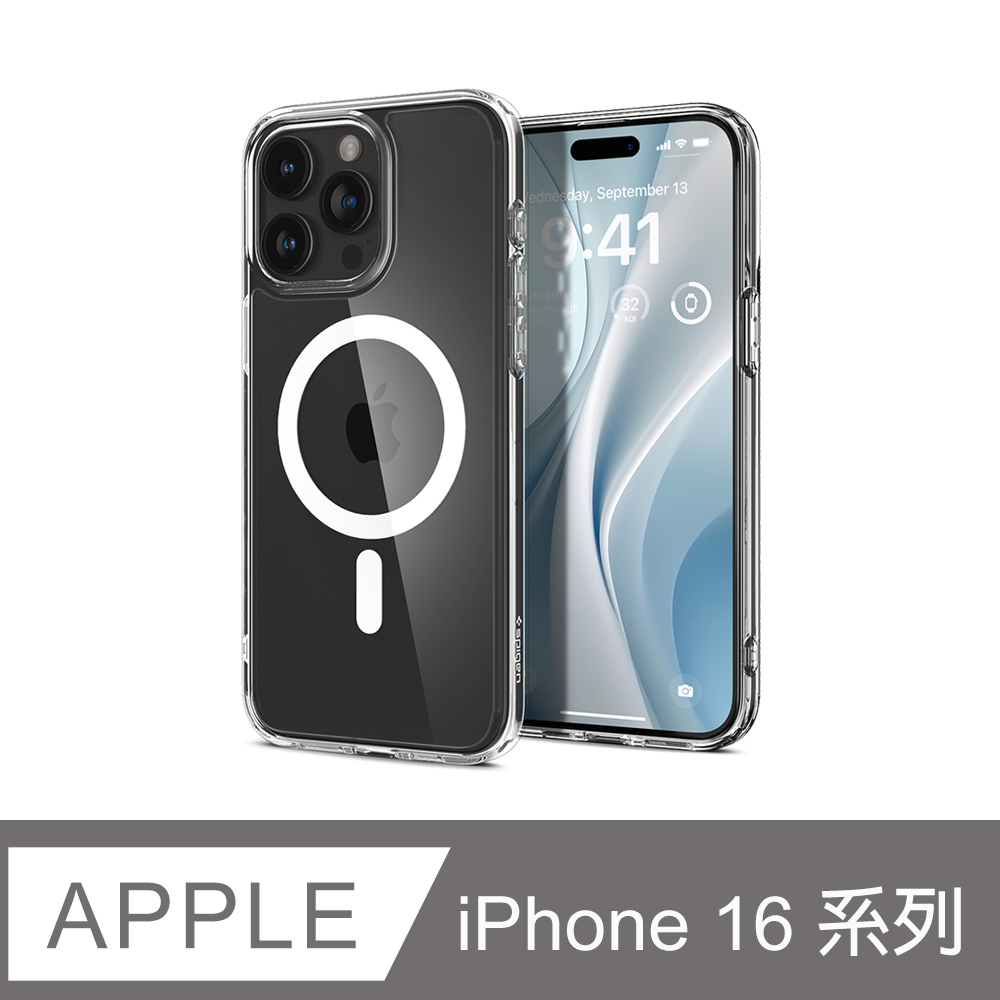 Spigen iPhone 16/Plus/Pro/Pro Max_Liquid Crystal MagFit-磁吸防摔保護殼